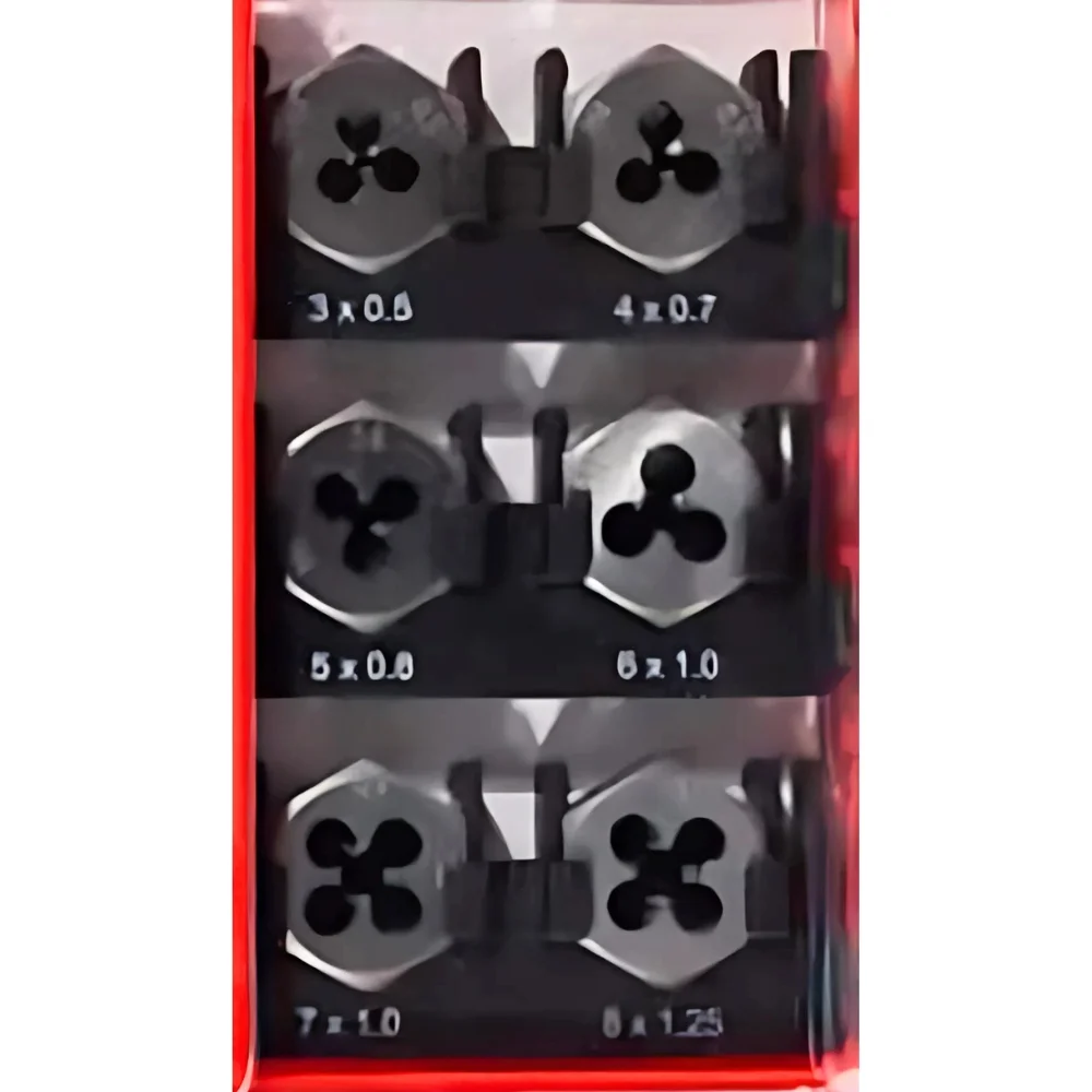 Jogo Ferramentas para Abrir Rosca 13pcs AC 3A8MM Rocast 940013