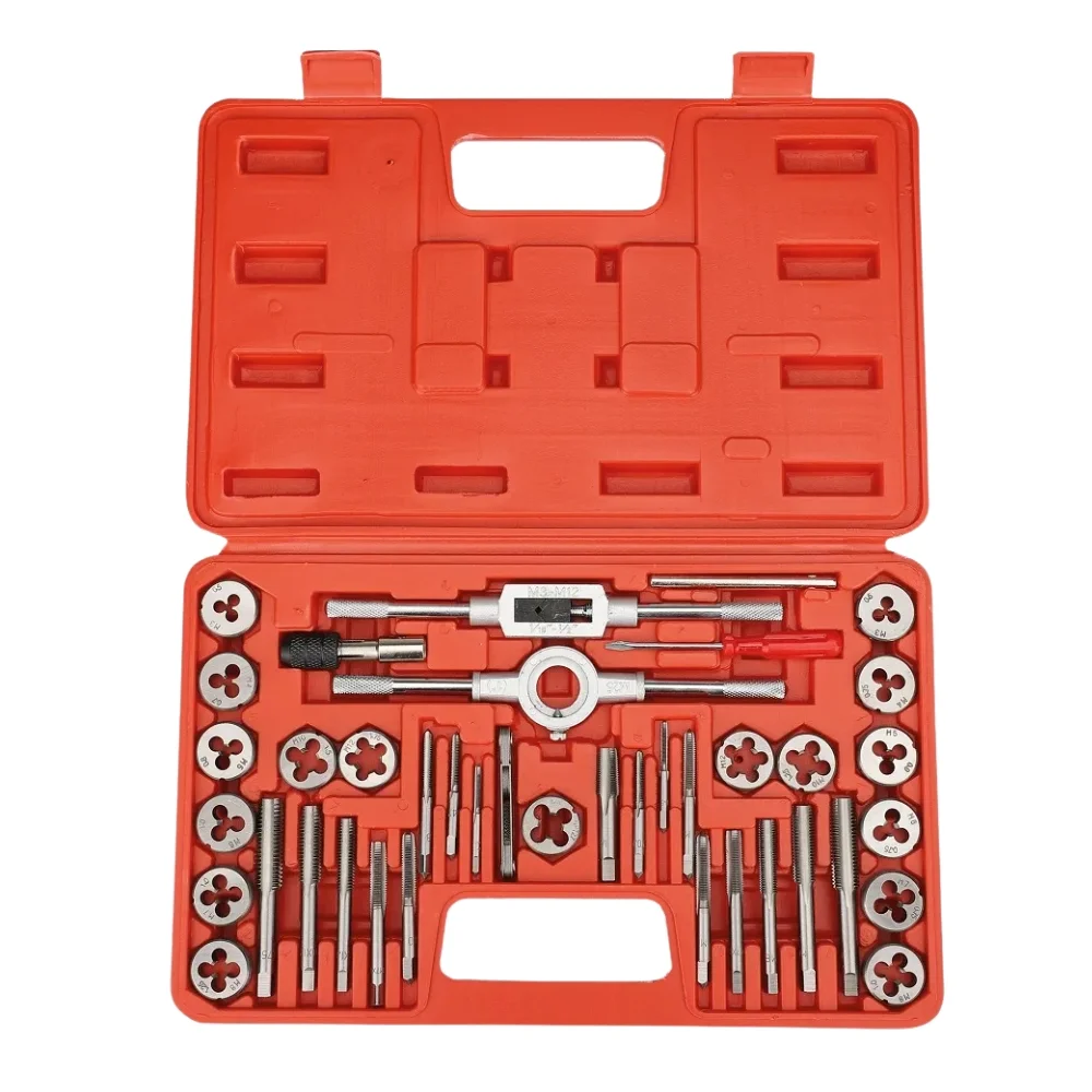 Jogo Ferramentas para Abrir Rosca 40pcs AC 3A12MM Rocast 940003