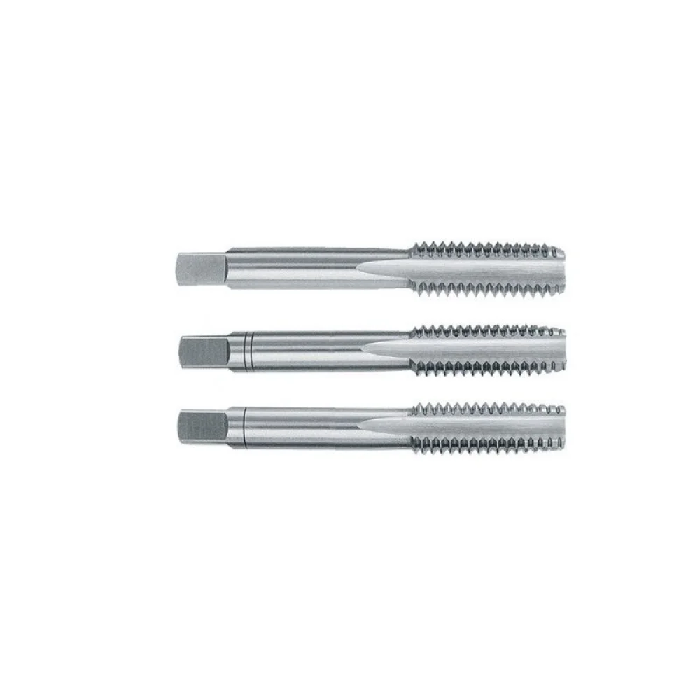 Jogo Macho Manual Bsw 3 Pecas Perfil Seriado HSS 3/16X24F Rocast 220039
