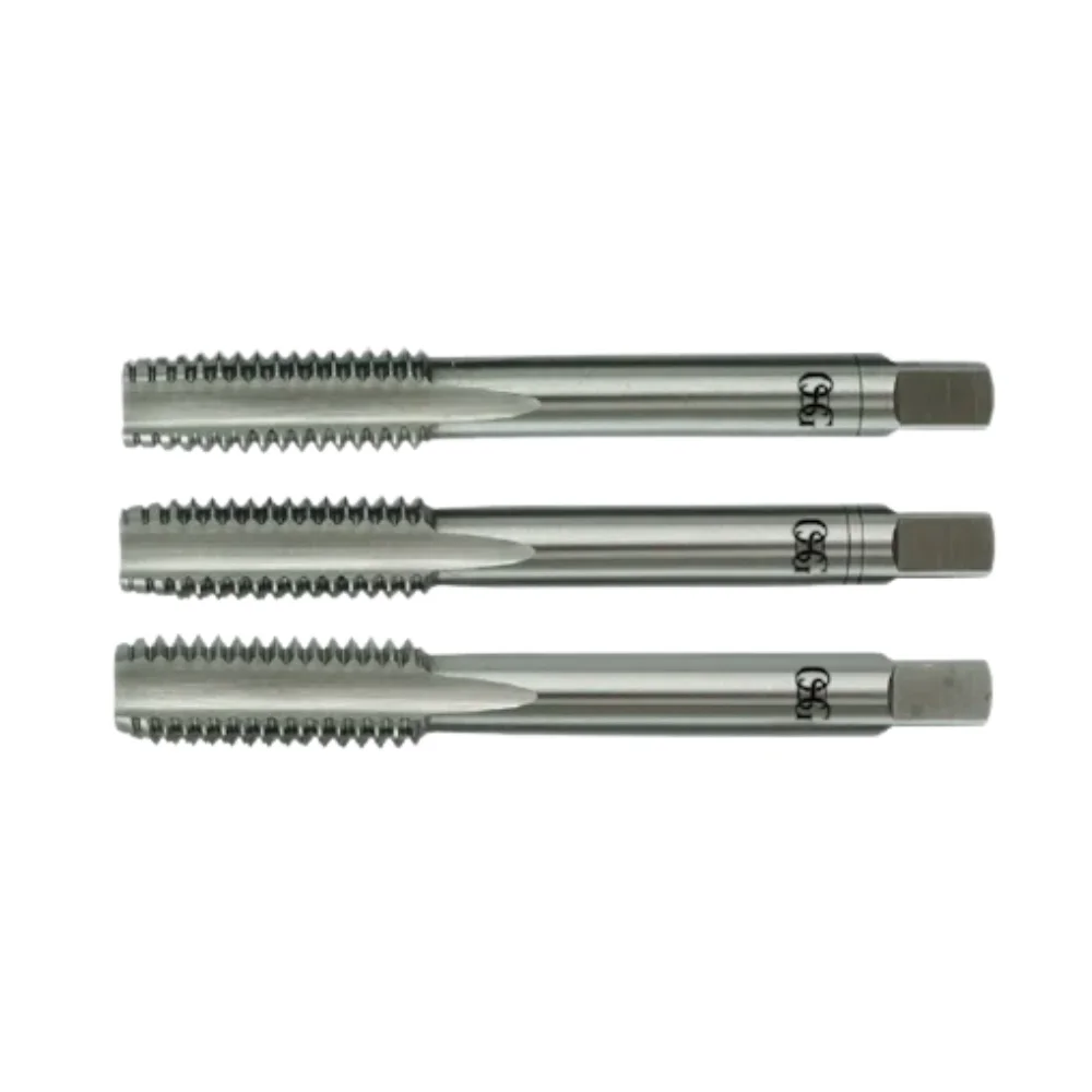 Jogo Macho Manual Bsw 3 Pecas Perfil Seriado HSS 1/4X20F Osg 100C
