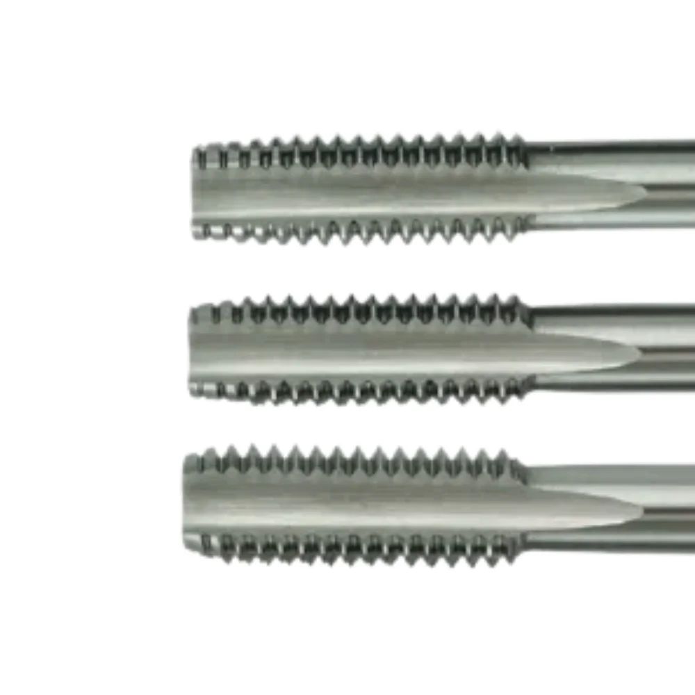 Jogo Macho Manual Bsw 3 Pecas Perfil Seriado HSS 1/4X20F Osg 100C