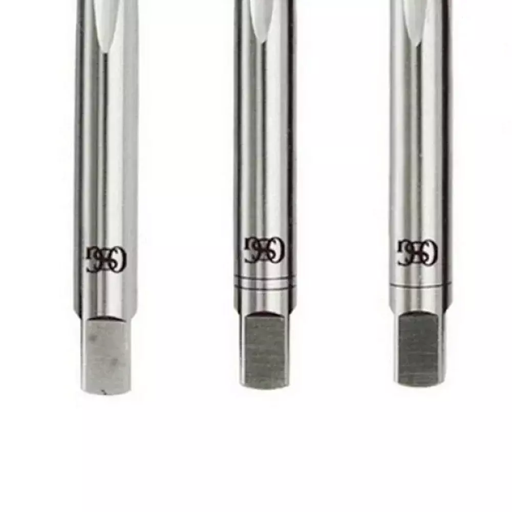 Jogo Macho Manual Mg 3 Pecas Perfil Seriado HSS 7X1MM Osg 101