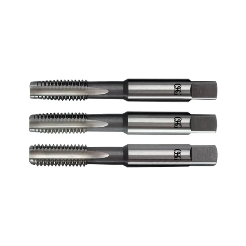 Jogo Macho Manual Unc 3 Pecas HSS 7/16X14F Osg 100A