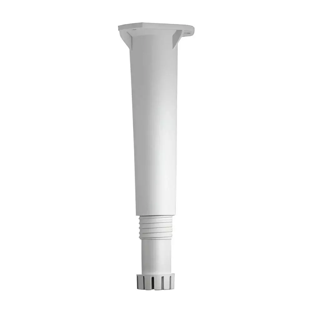 Jogo Pe de Encaixe para Armario Plastico Branco 4pcs Regulavel 170MM Bendoor 5155PB