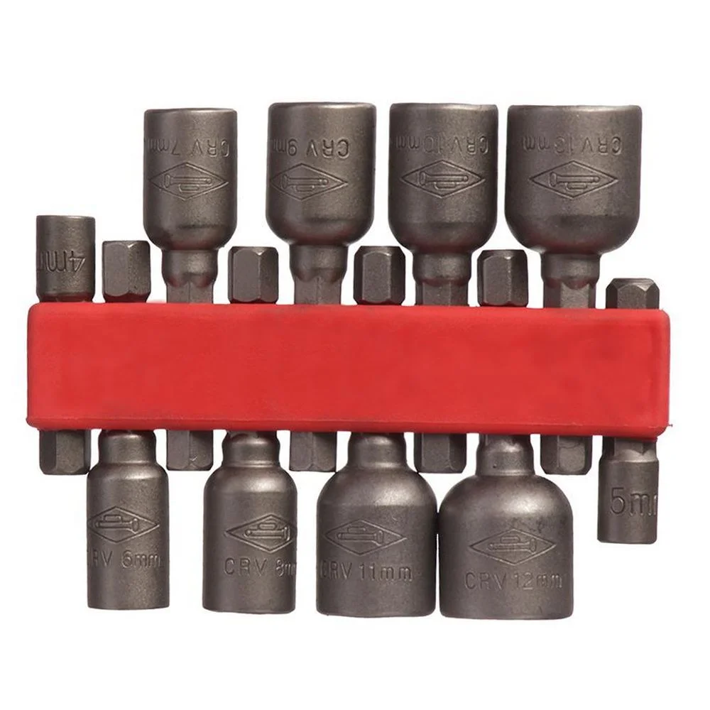 Jogo Ponta Canhao Porca 10pcs Encaixe 1/4" 4-13MM Corneta 3324110