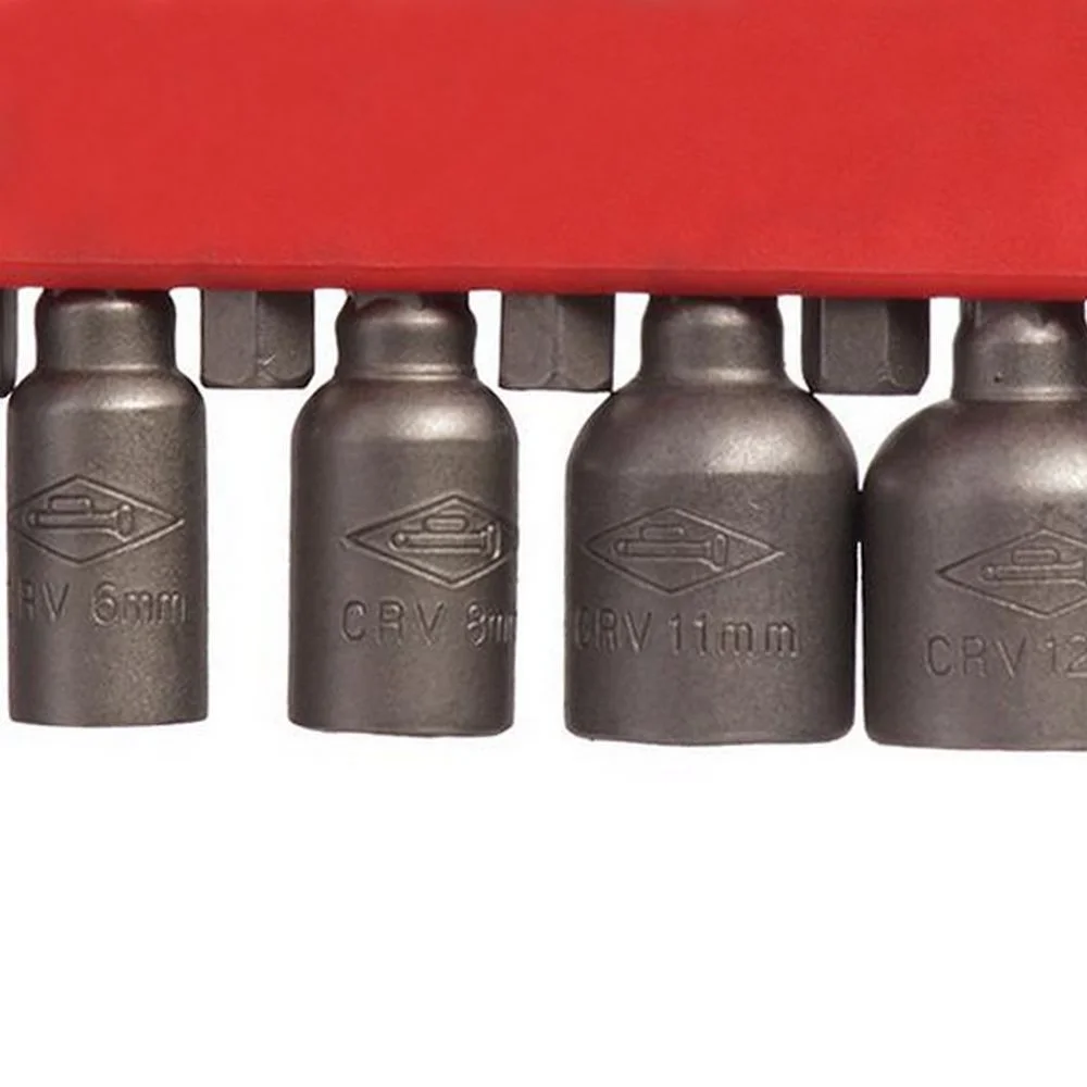 Jogo Ponta Canhao Porca 10pcs Encaixe 1/4" 4-13MM Corneta 3324110