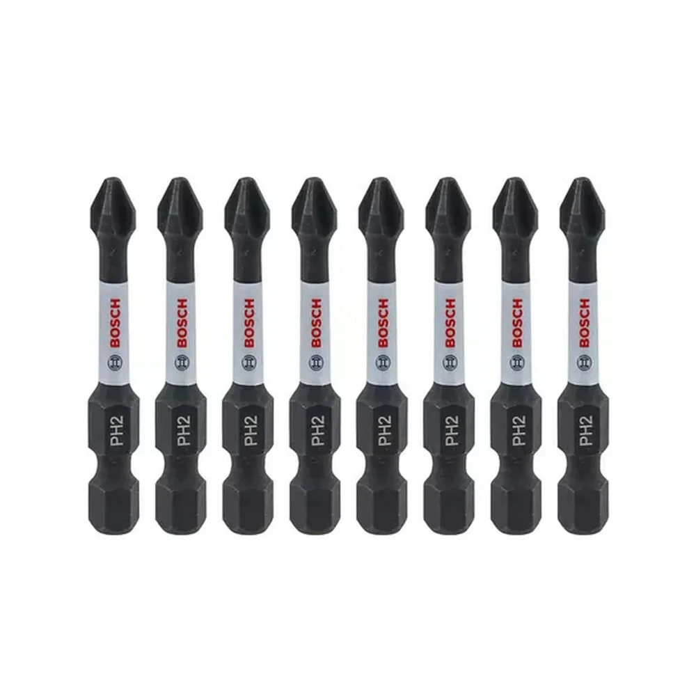 Jogo Ponta Phillips 8 Pecas Impact Control N2X50MM Bosch 2608522330