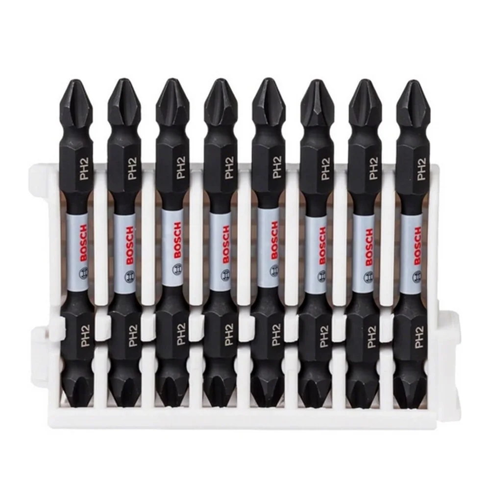 Jogo Ponta Phillips 8 Pecas Impact Control N2X65MM Bosch 2608522337