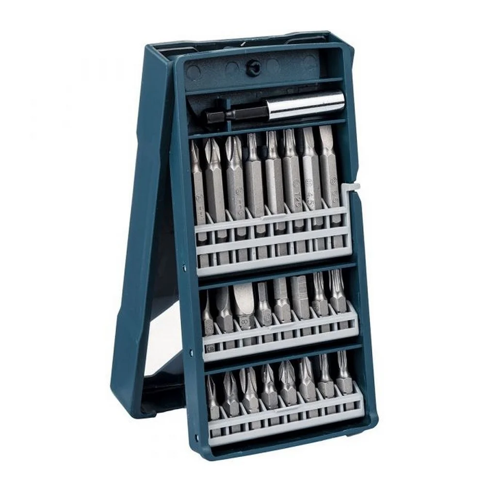 Jogo Pontas para Parafusar 25 Pecas Mini X-Line Fenda Phillips e Outros 1/4" Bosch 2607017400