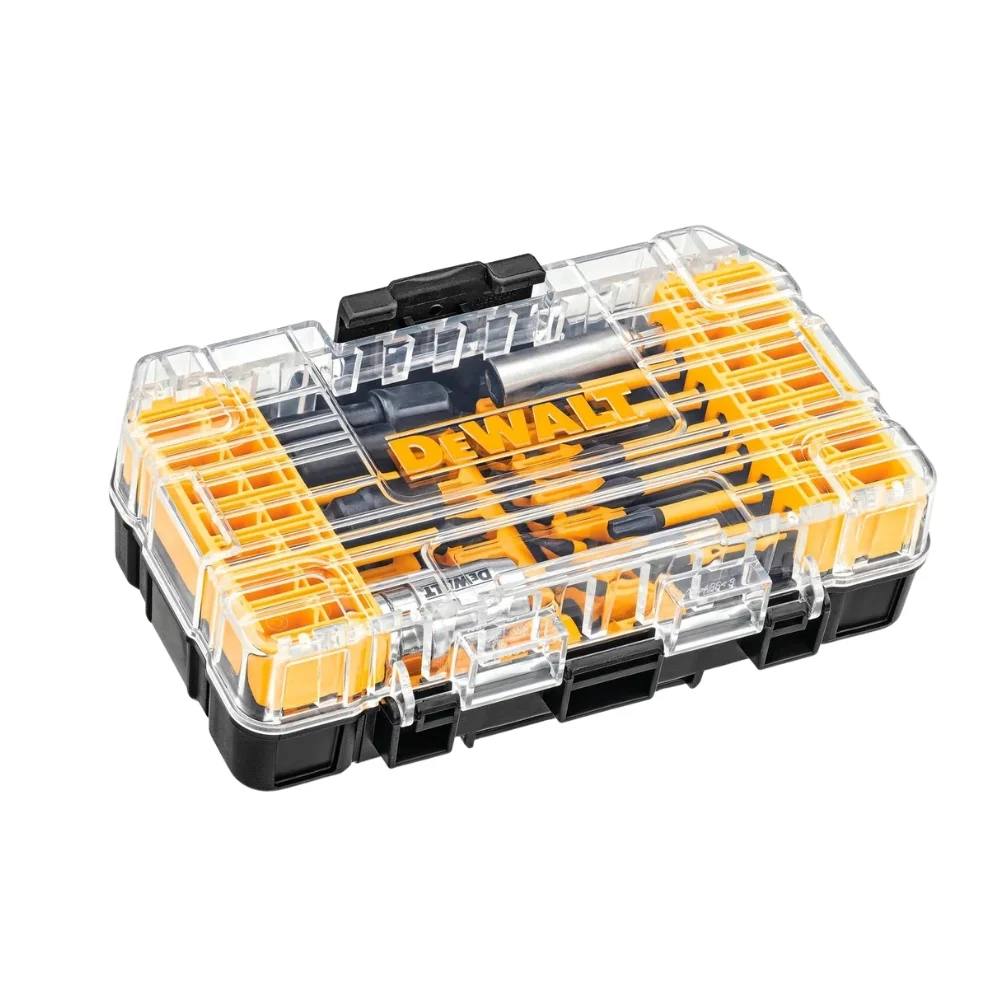 Jogo Pontas para Parafusar 40 Pecas Flextorq Fenda Phillips Torx e Outros 1/4" Dewalt DWA2T40IRSET