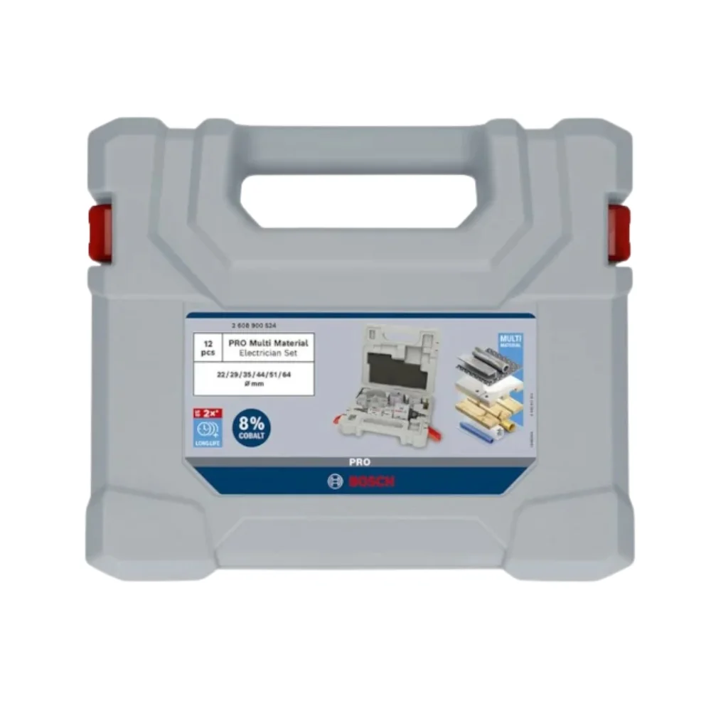 Jogo Serra Copo 12 Pecas Para Eletricista BI 22A64MM Bosch 2608900524