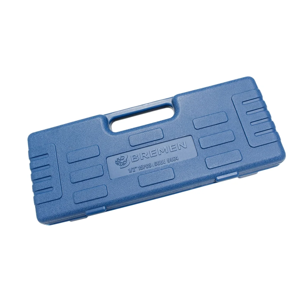 Jogo Soquete 1/2" de Impacto 15pcs 10-27MM Bremen 9464