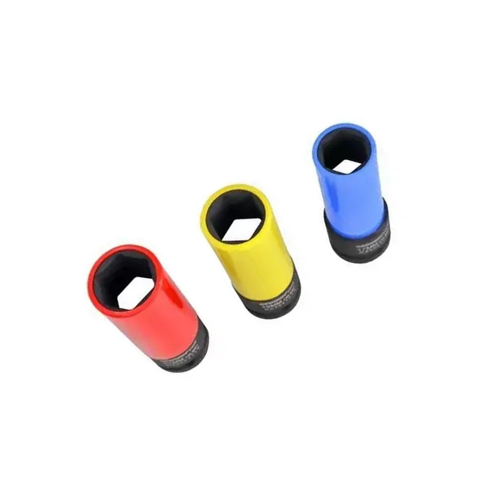 Jogo Soquete 1/2" de Impacto 3pcs Para Roda de Liga Leve 17-21MM Gedore Red R63043003
