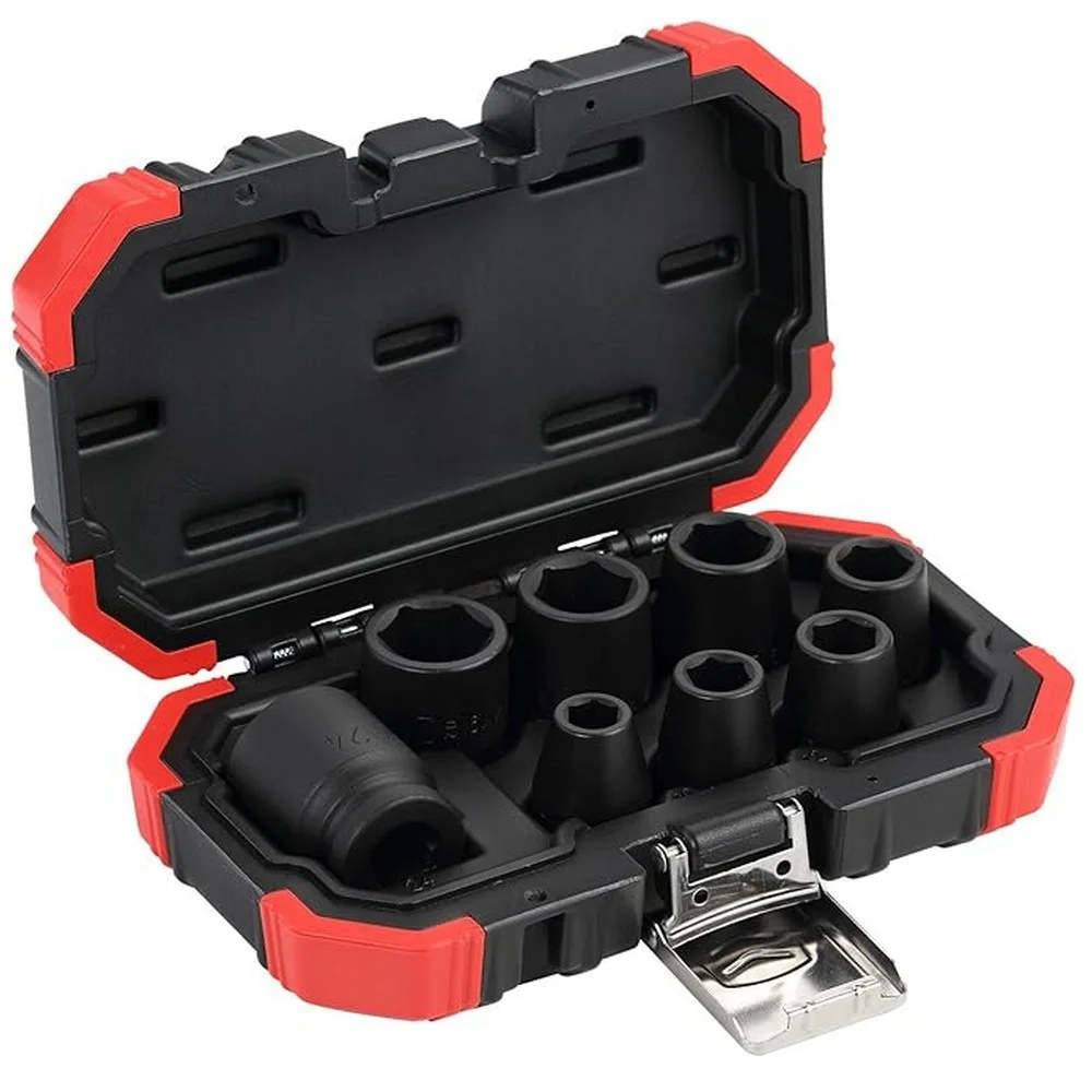 Jogo Soquete 1/2" de Impacto 8pcs 10-24MM Gedore Red R63003008