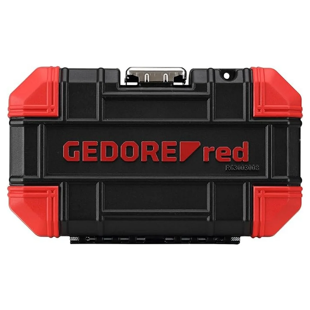 Jogo Soquete 1/2" de Impacto 8pcs 10-24MM Gedore Red R63003008