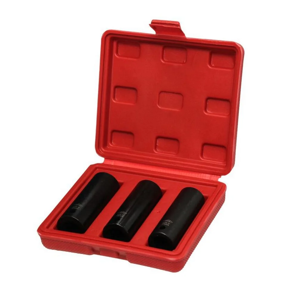 Jogo Soquete 1/2" de Impacto Longo 3pcs 17-21MM Corneta 3332503