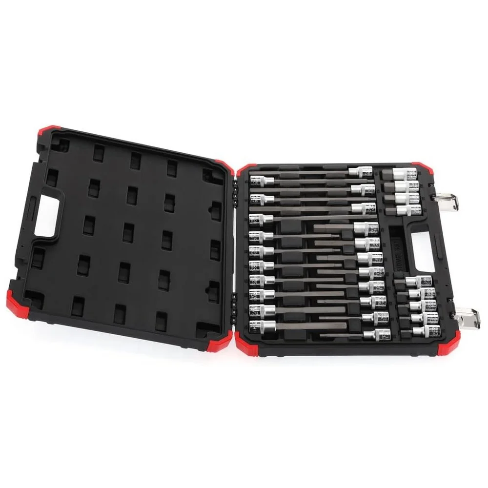 Jogo Soquete 1/2" Ponta Allen 30pcs CRV 5-19MM Gedore Red R68003030