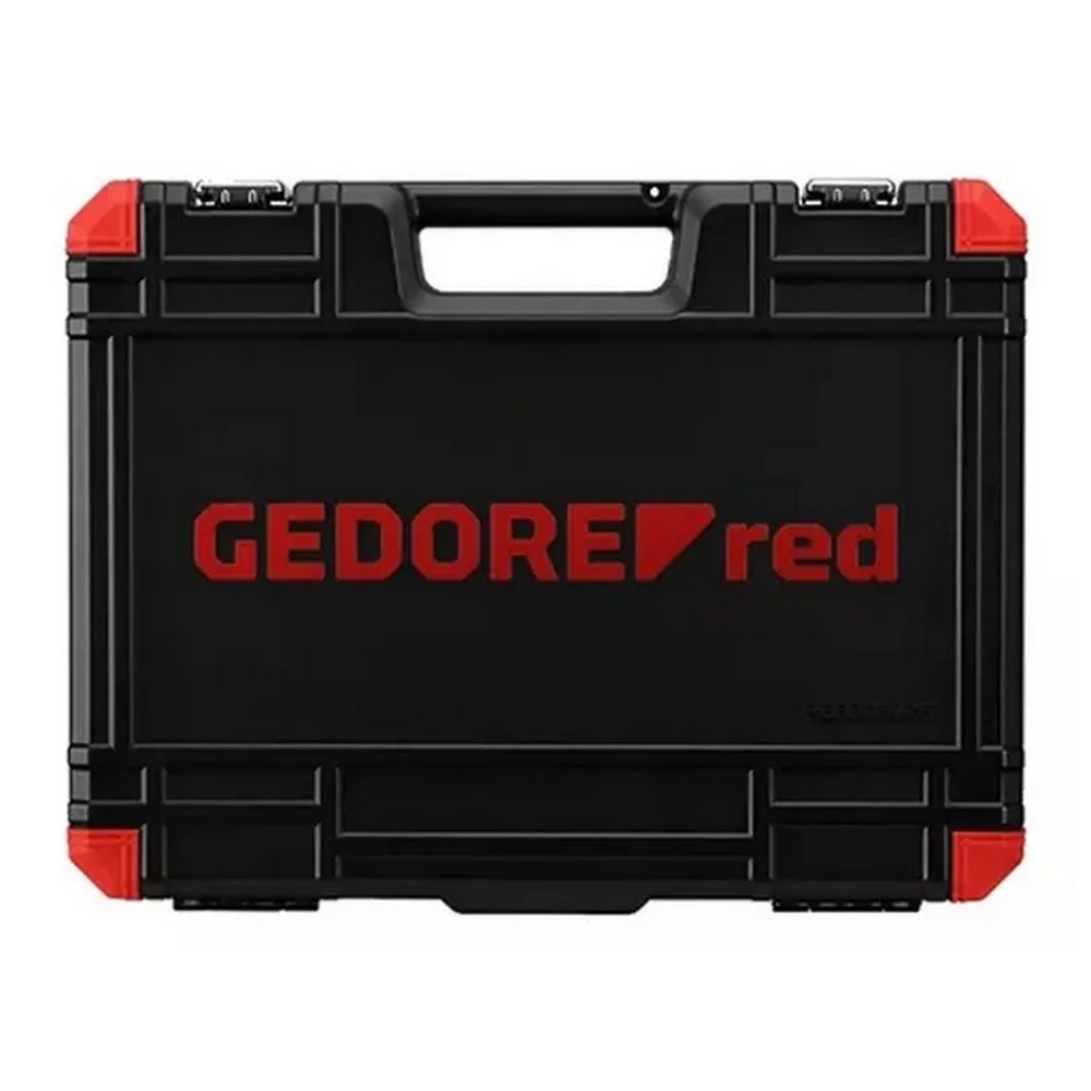 Jogo Soquete 1/2" Ponta Multidentada 26pcs CRV 5-16MM Gedore Red R68003026