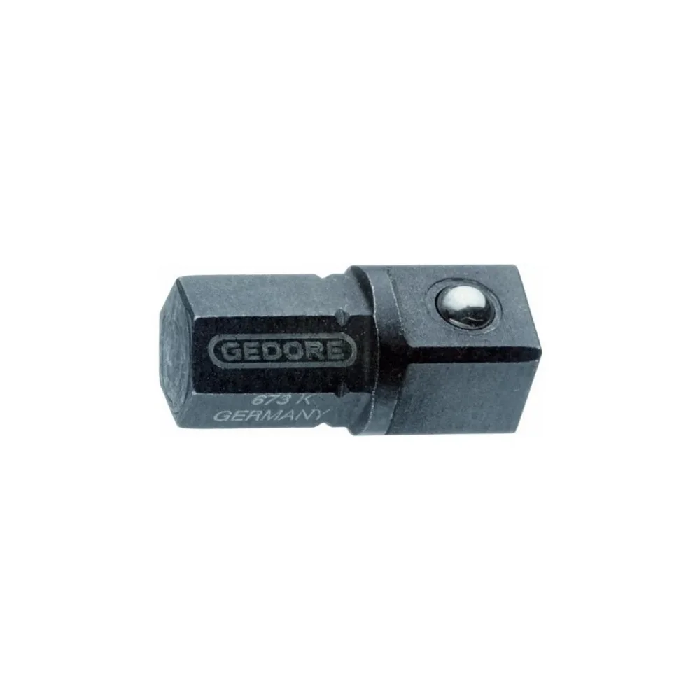Jogo Soquete Estriado e Pontas 1/4" 40pcs CRV 4-13MM Gedore D20 TMU10