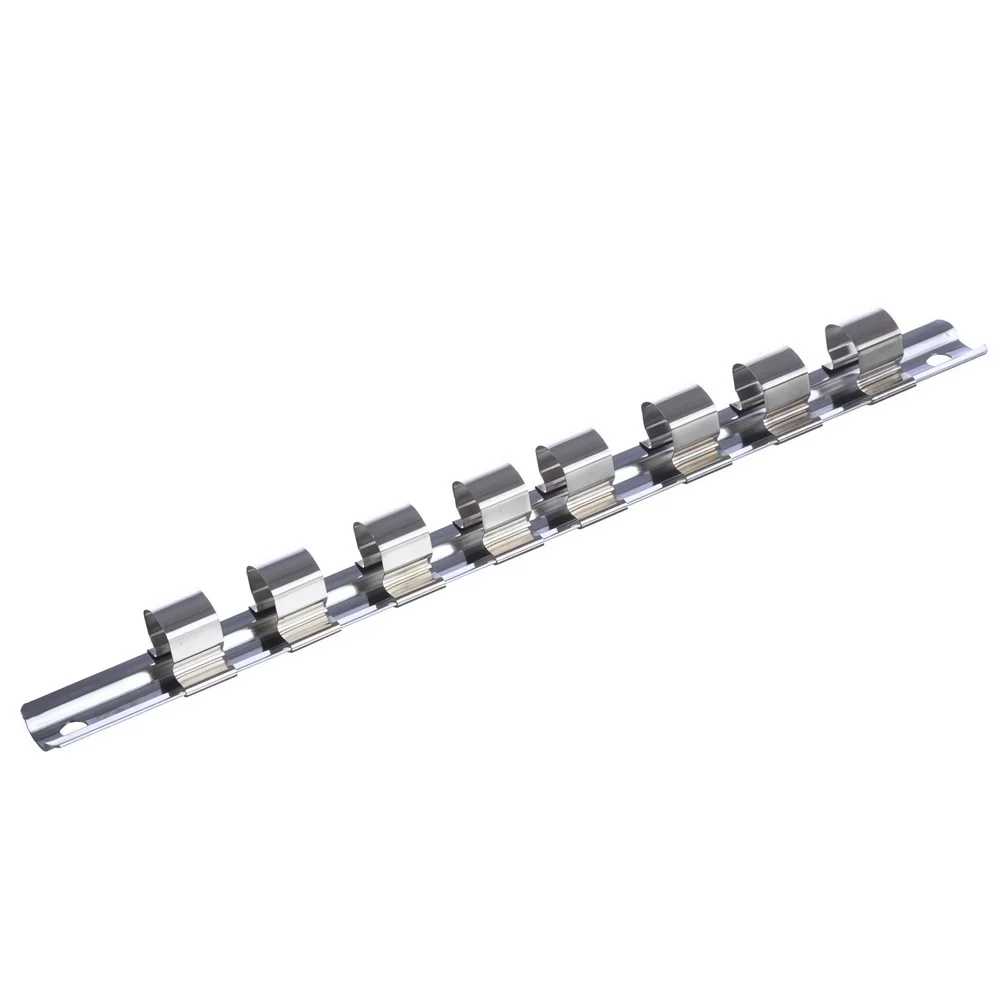Jogo Soquete Quadrado para Bujao Oleo 8 Pcs Encaixe 1/2" 8-19MM King Tony 4118MR