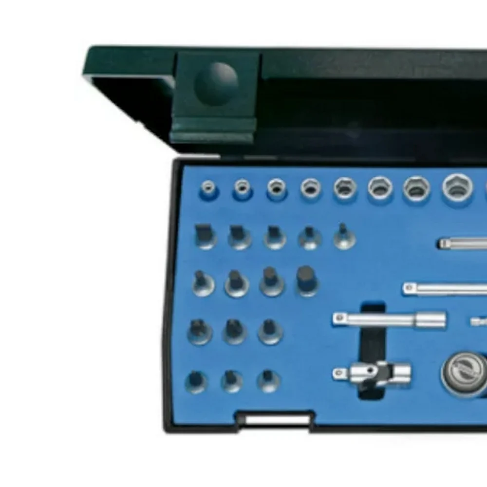 Jogo Soquete Sextavado 1/4" 32pcs CRV 4-14MM Gedore 20IMU-3