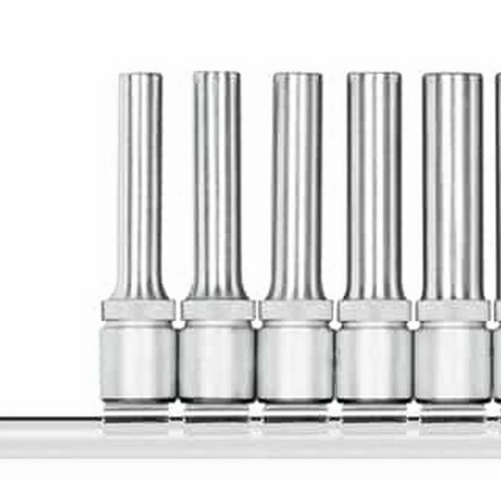 Jogo Soquete Sextavado Longo 1/4" 12pcs CRV 4-13MM Gedore Red R41008012