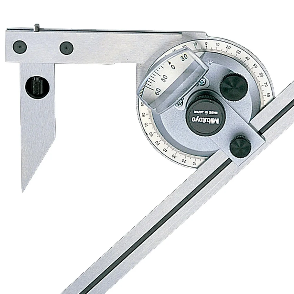 Jogo Transferidor de Angulo Precisao Universal com Lamina de 300MM 5' Mitutoyo 187908-10