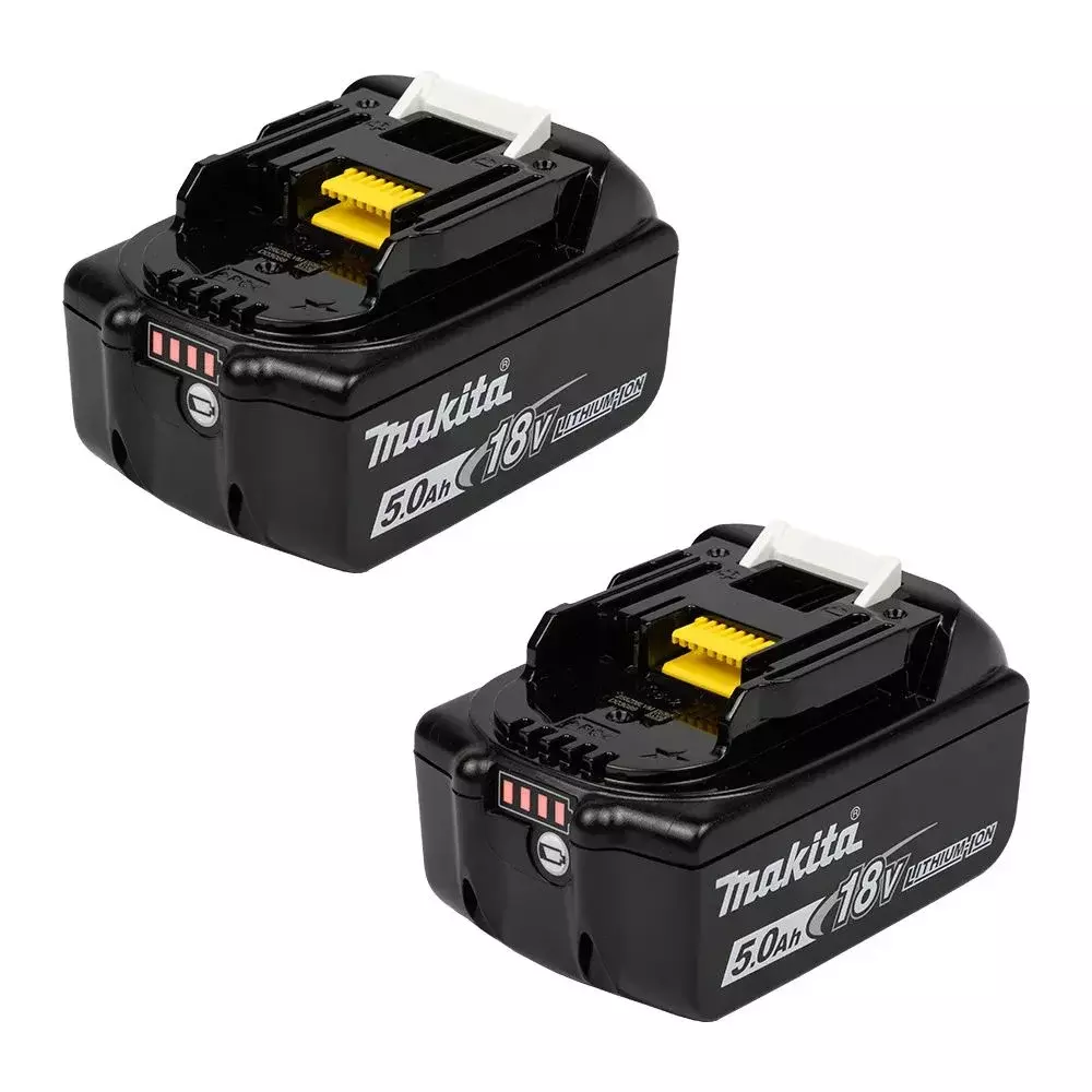 Kit 2 Baterias 18V 5ah e Carregador Bivolt Makita PSKDWT2