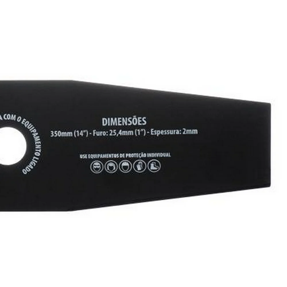 Lamina 2 Pontas para Rocadeira 350X1" Corneta 7830107