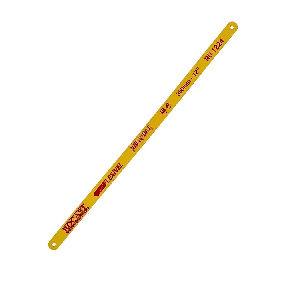 Lamina de Serra Manual 24 Dentes HSS 12X1/2" Rocast RO1224