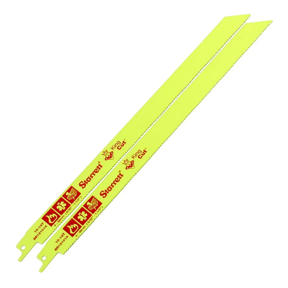 Lamina de Serra Sabre 2pcs King CUT BI 12" Starrett BR121014-2