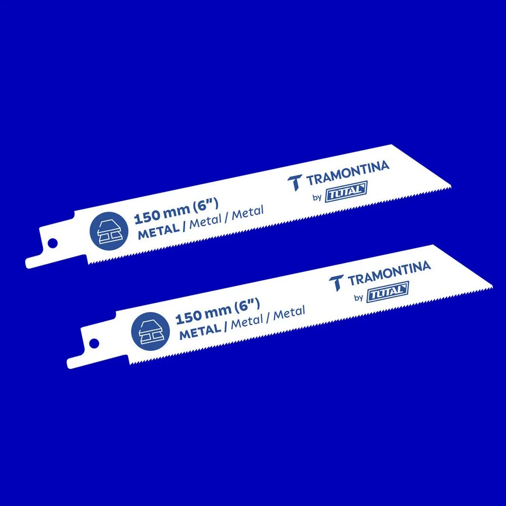 Lamina de Serra Sabre 5pcs Para Meetal 6"X19MM Tramontina by Total 42312/022