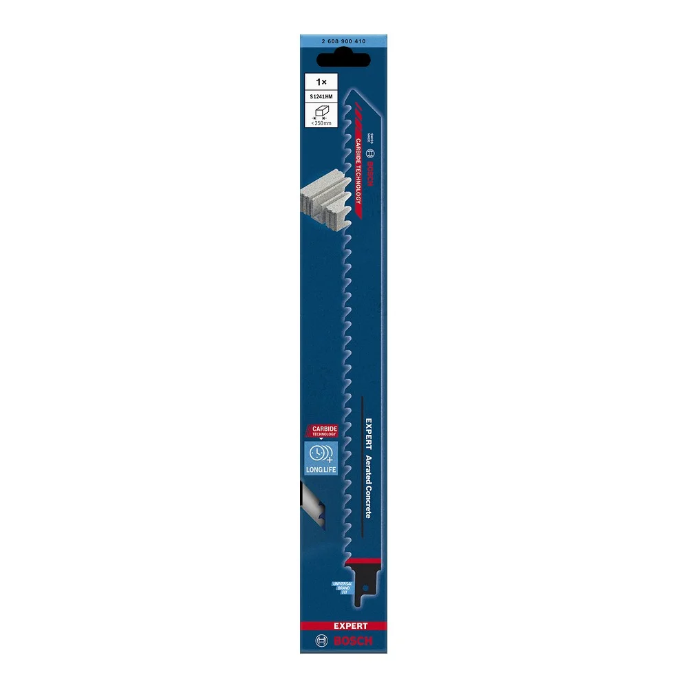 Lamina de Serra Sabre Expert Para Concreto Aerado 12"X19MM Bosch S1241HM