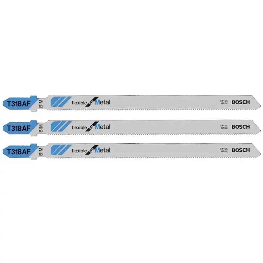 Lamina Tico Tico Encaixe Bosch 3pcs Para Metal BI 108MM Bosch T318AF