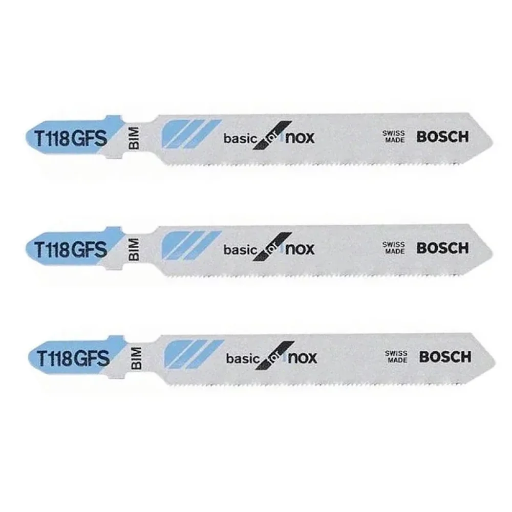 Lamina Tico Tico Encaixe Bosch 3pcs Para Inox MD 51MM Bosch T118GFS