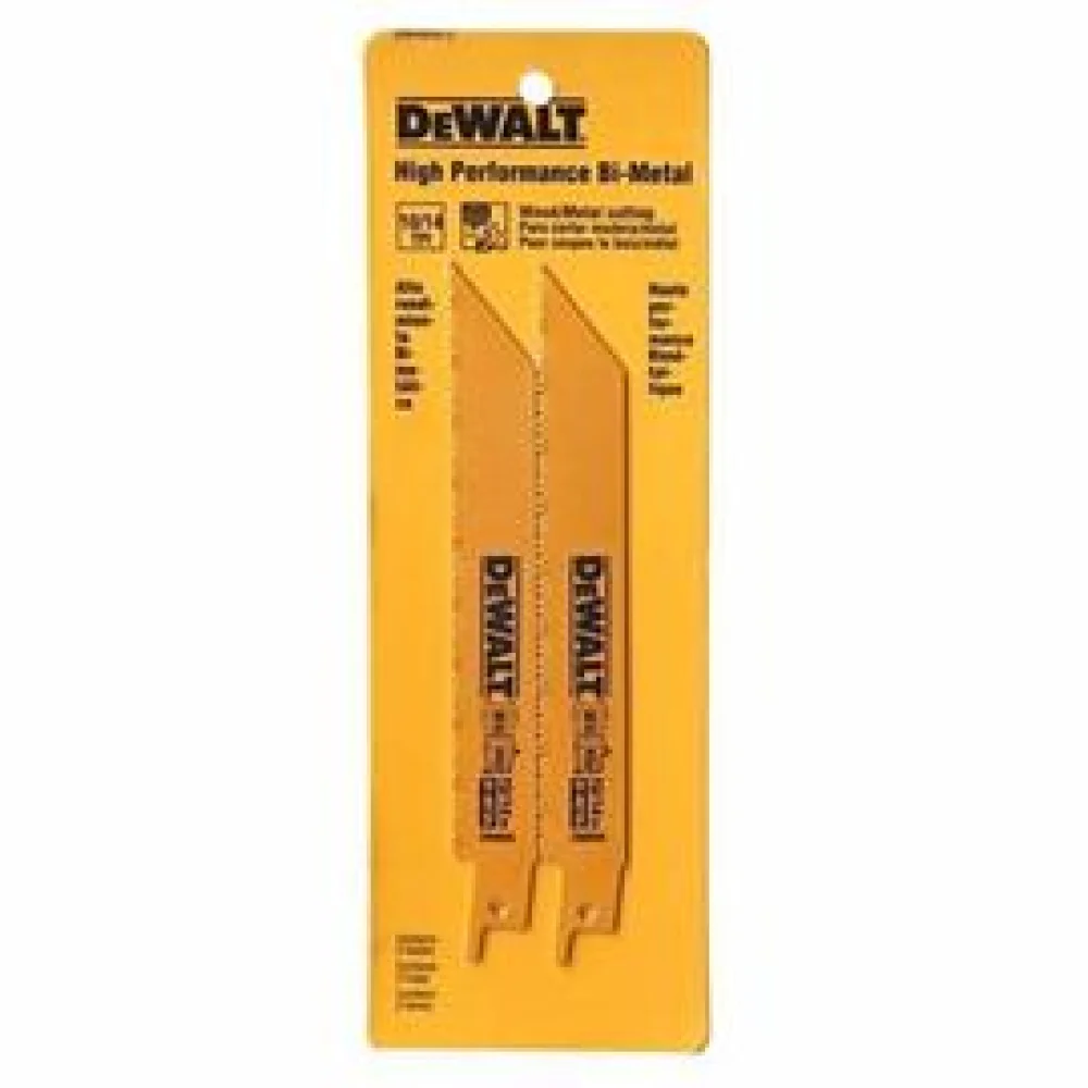Lamina de Serra Sabre 2pcs Multi Material 6"X14DPP Dewalt DW4845-2