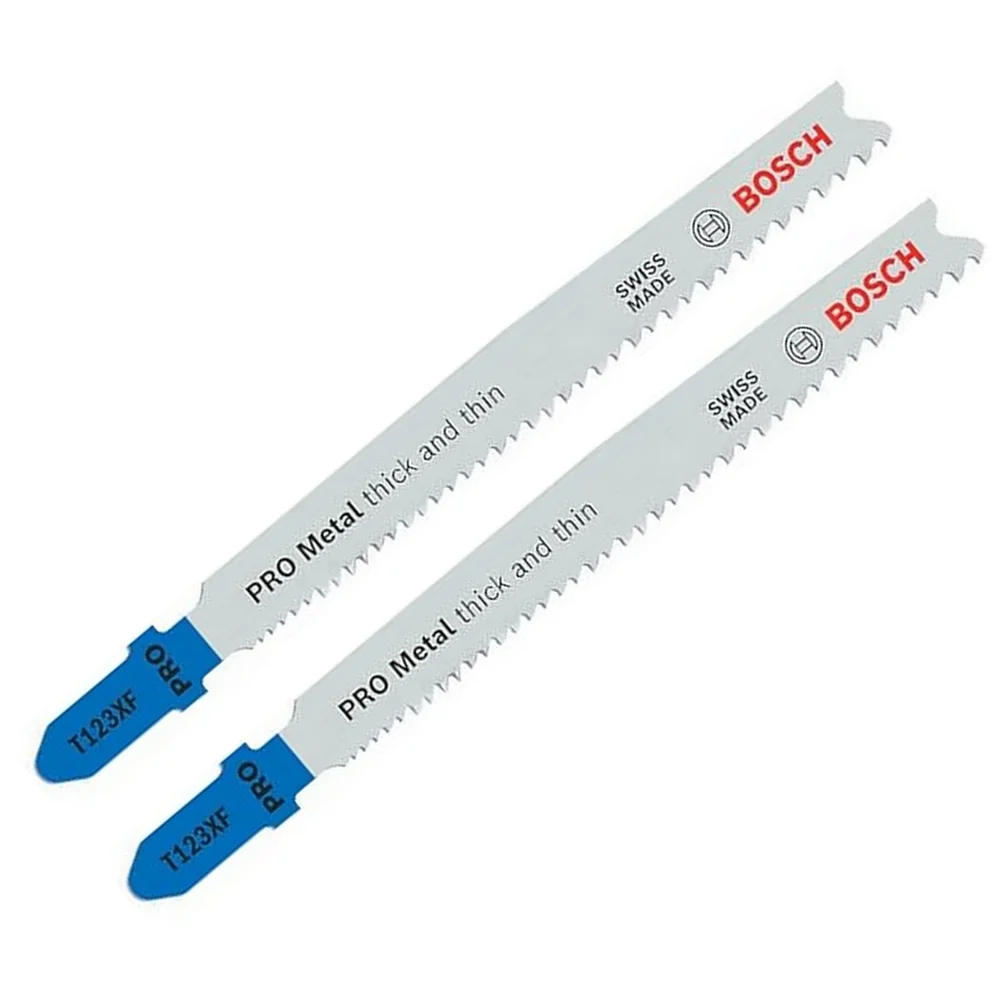 Lamina Tico Tico Encaixe Unico 2pcs Para Metal HSS 74MM Bosch T123XF