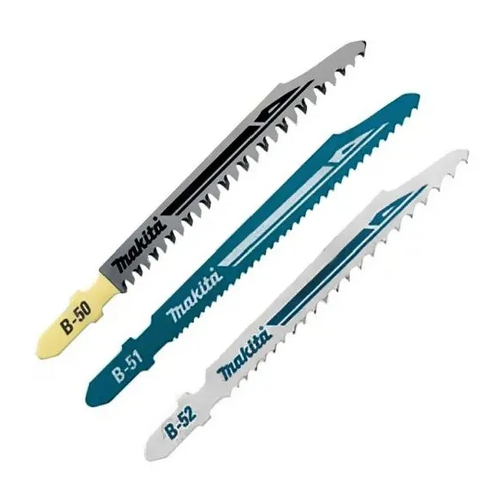 Lamina Tico Tico Encaixe Unico 3pcs Para Madeira Inox e Aluminio 77MM Makita B-06292
