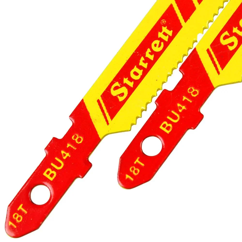 Lamina Tico Tico Encaixe Unico 5pcs Para Metal e Madeira BI 100MM Starrett BU418