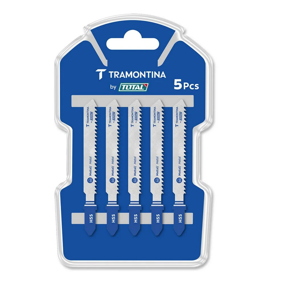 Lamina Tico Tico Encaixe Unico 5pcs Para Metal HSS 76MM Tramontina Tota 42311/031