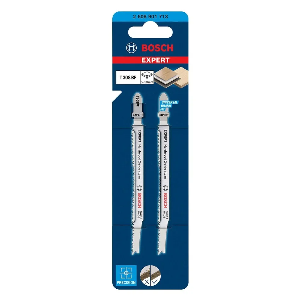 Lamina Tico Tico Encaixe Universal 2pcs Para Madeira BI 91MM Bosch T308BF
