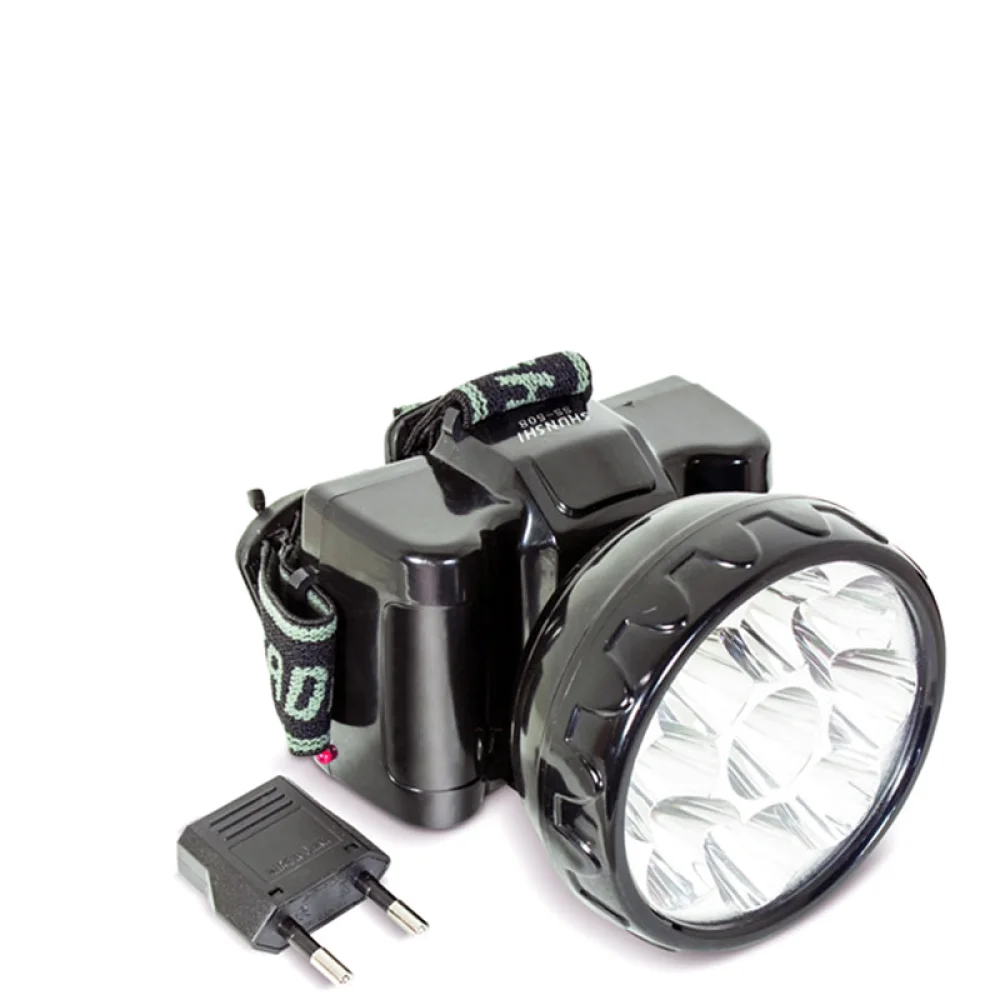 Lanterna de Led Recarregavel para Cabeca 2 Luminosidades 9 LEDS Noll 3510003