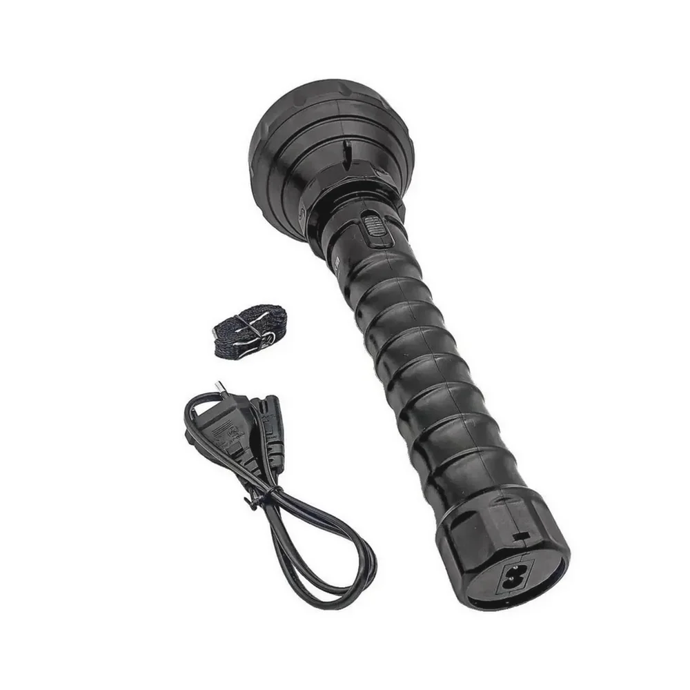 Lanterna Recarregavel com 1 Led 2 Luminosidades 360 LUMENS Bivolt Cazarini DP959C