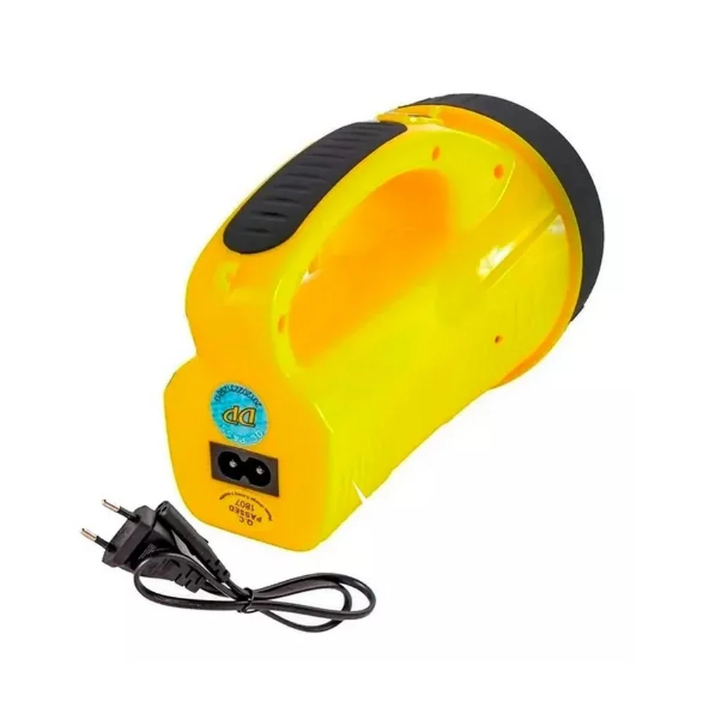 Lanterna Recarregavel com 19 Leds Holofote com 2 Luminosidades 95 LUMENS Bivolt Cazarini DP-1706