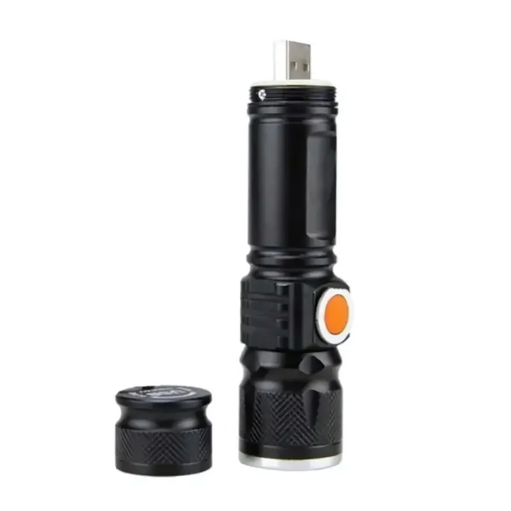 Lanterna Tatica de Led Recarregavel Bivolt Cazarini 6042