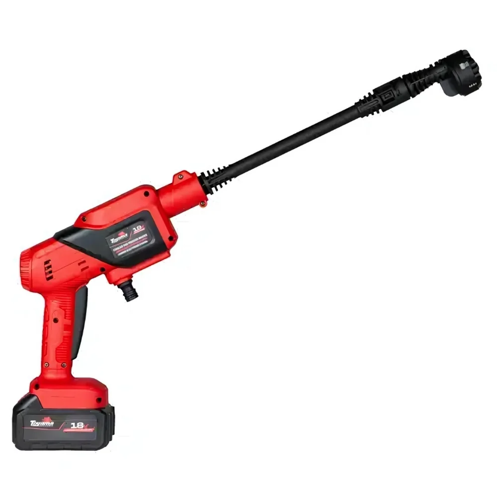 Lavadora de Alta Pressao a Bateria 18V Com Maleta Carregador 1 Bateria 4AH e Acessorios 362PSI Bivolt Toyama TBT18HPW25-KC