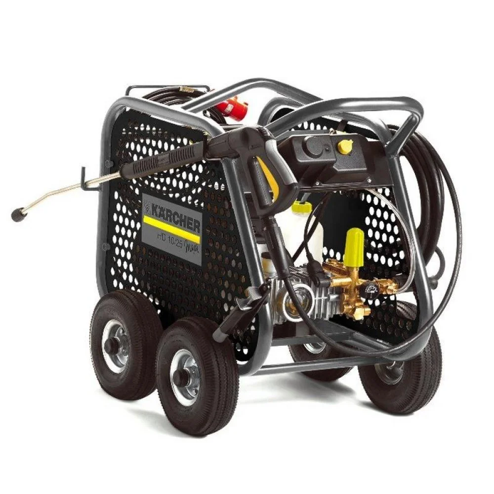 Lavadora de Alta Pressao Profissional 16,7L/MIN 3625psi 220V TRIF 10000W Karcher HD 10/25 MAXI