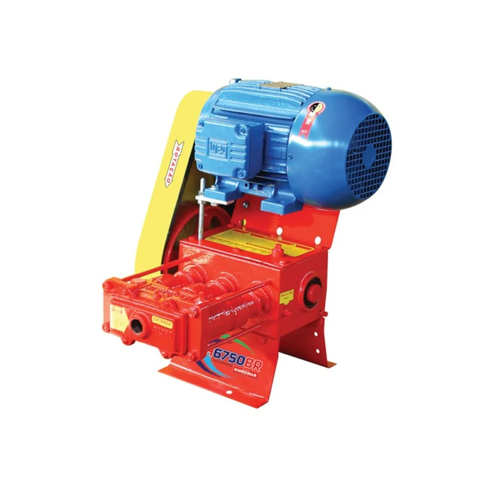 Lavadora de Alta Pressao 5HP com Mangueira 1/2" 22L/MIN 750PSI 220V TRIF Hidromar BH6750BR FIXA