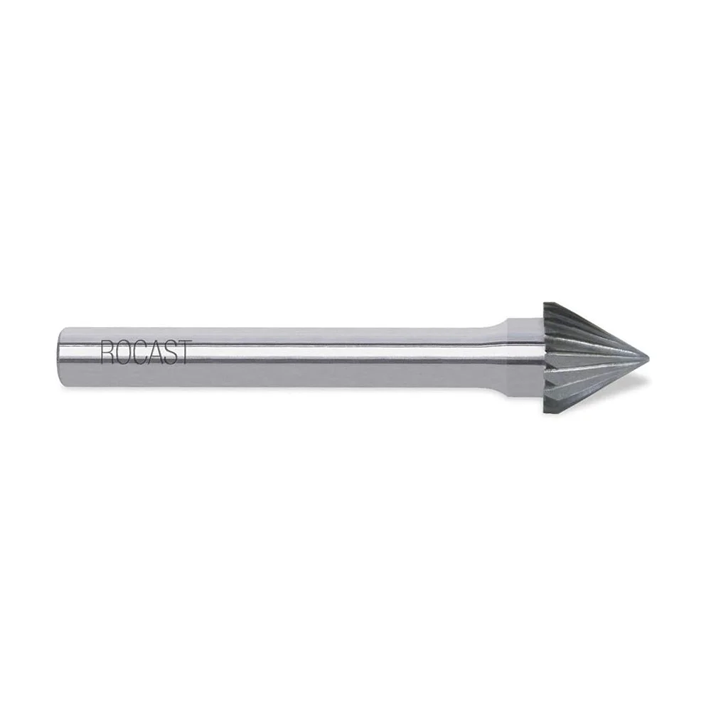 Lima Rotativa Conica 60 Graus MD 10X8,7MM Rocast 450034