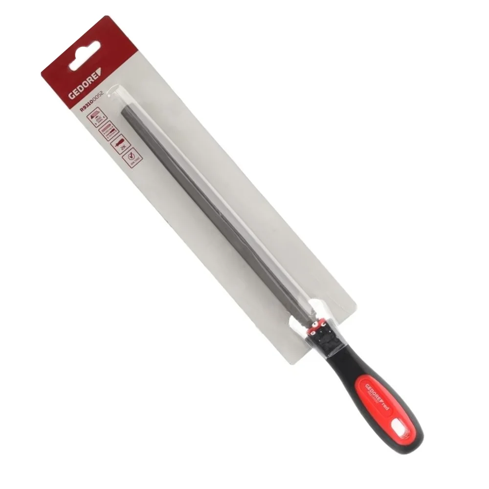 Lima Triangular Bastarda com Cabo 8" Gedore Red R93100052